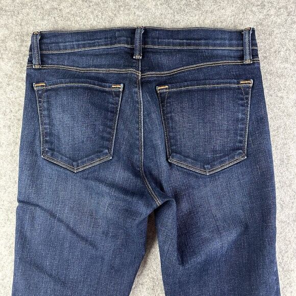 J Brand Jeans Womens 28 Blue Dark Vintage Wash Skinny Leg Stretch Denim Preppy - Picture 6 of 15